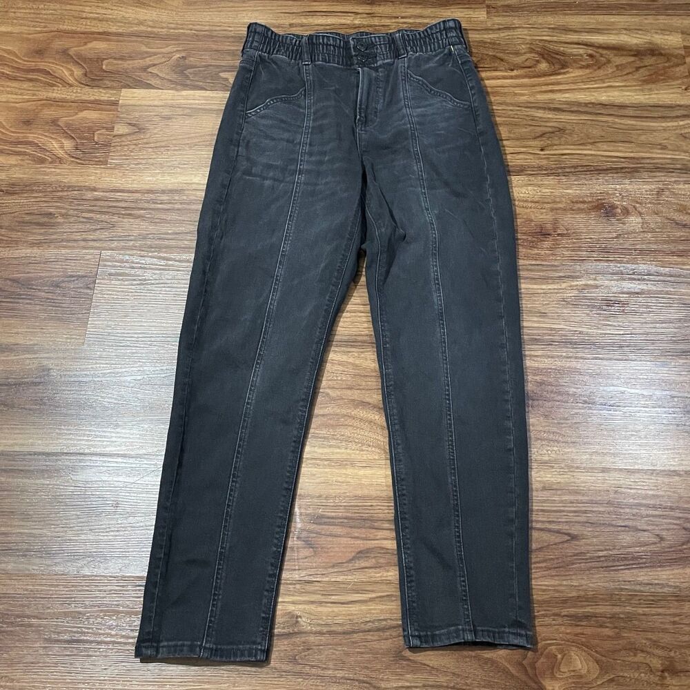 American Eagle Outfitters Stretch High-Waisted Jegging Jogger Black Women Size 4